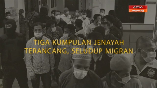 [INFOGRAFIK] Tiga kumpulan jenayah terancang, seludup migran