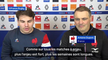 Six Nations - Dupont : "Ne pas se laisser submerger"