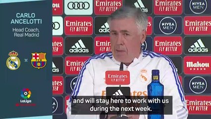 Ancelotti confirms Benzema set to miss El Clasico