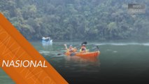 Pelancong domestik mula membanjiri Pulau Dayang Bunting