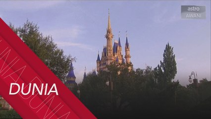 Taman tema Walt Disney dibuka semula