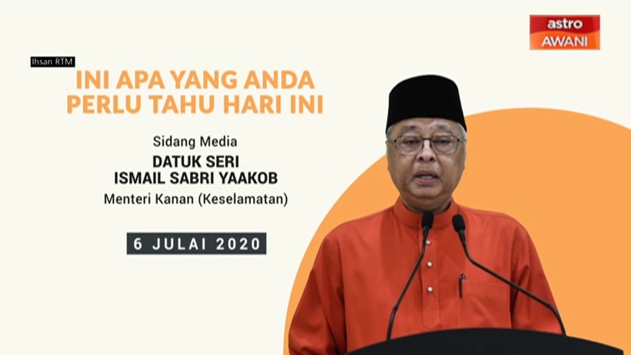 5 perkara penting sidang media PKPP - 06 Julai 2020