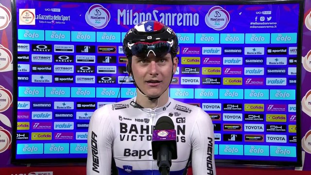 Milano-Sanremo presented by EOLO 2022 | Post-race interviews