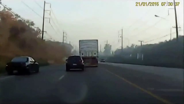 Ce conducteur est vraiment très chanceux