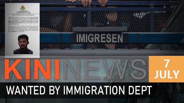#KiniNews: Migrant in Al Jazeera report wanted by Immigration Dept