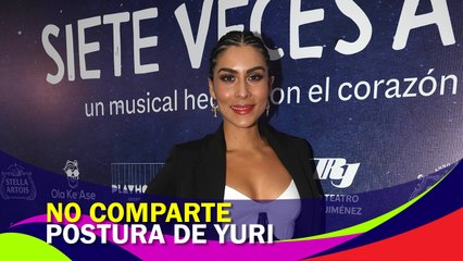 Como aliada de la comunidad LGBT, María León no comparte opinión de Yuri