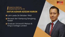 [INFOGRAFIK] Yang Dipertua Dewan Rakyat Ke-10, Datuk Azhar Azizan Harun