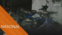 8 motosikal musnah dalam kebakaran bengkel