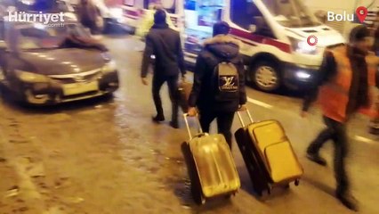 Zincirleme kazada kapanan Bolu Dağı Tüneli 5 buçuk saat sonra açıldı