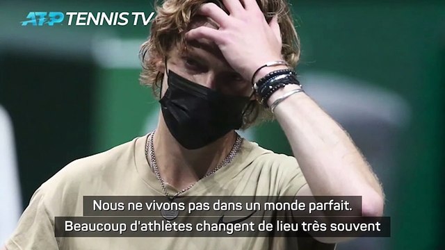 Guerre en Ukraine - Rublev : Laisser la politique en dehors du sport
