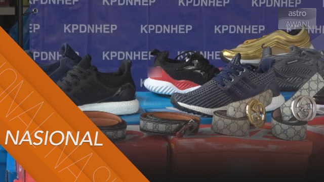 KPDNHEP rampas barangan tiruan berjenama hampir RM100,000