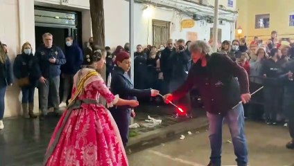 Crema falla infantil Duc de Gaeta - Pobla de Farnals