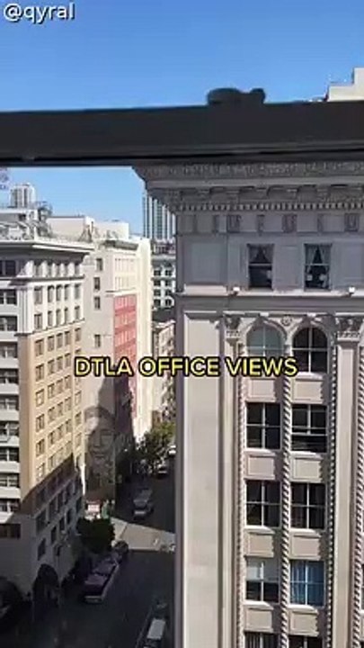 Monkey Spotted Climbing Around LA Building