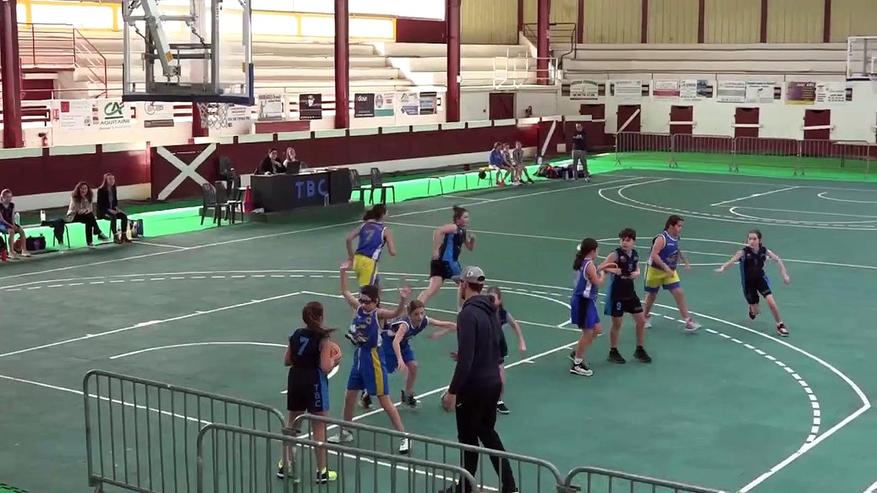 19.03.2022 U13 Benjamines Tursan Basket Chalosse - US Adour 1e Partie