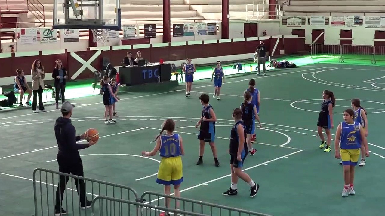 19.03.2022 U13 Benjamines Tursan Basket Chalosse - US Adour 2e Partie