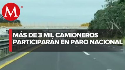 Camioneros de AMOTAC participarán en un paro nacional