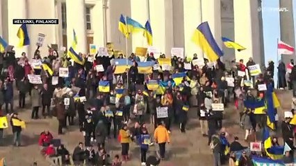 Nouvelles manifestations de soutien à l'Ukraine