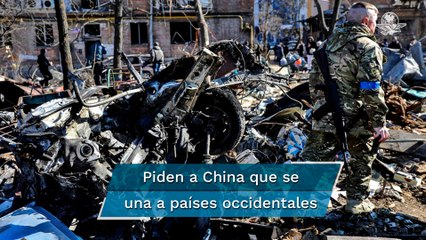 Ucrania pide a China que "condene la barbarie rusa"