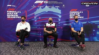 F1 2022 Bahrain GP - Team Principals' Press Conference - Part 1