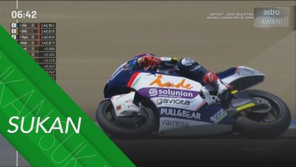 Hafizh Syahrin Abdullah pamer tunggangan mantap di GP Sepanyol