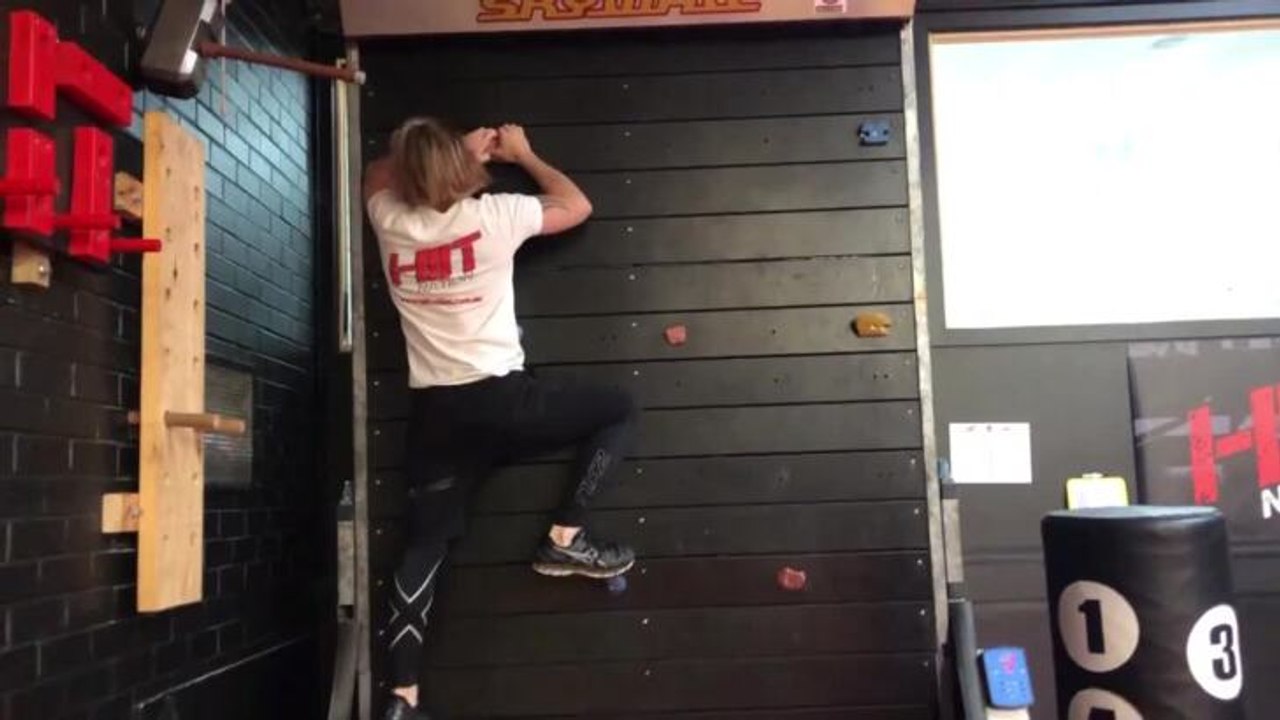 Warrnambool Standard: Ninja warrior training