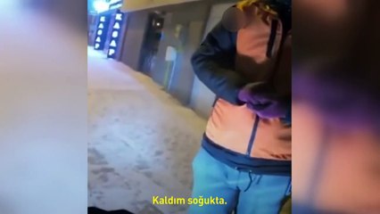 Motosikletliler arasında izleyenlerin içini ısıtan diyalog!