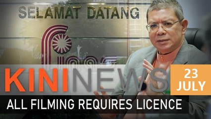 #KiniNews: Filming for personal social media requires Finas licence, says Saifuddin