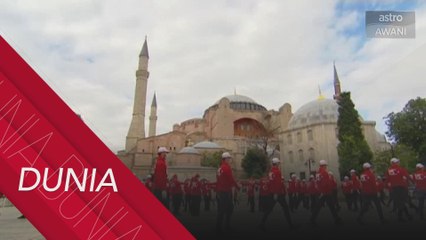 Solat Jumaat pertama di Hagia Sophia