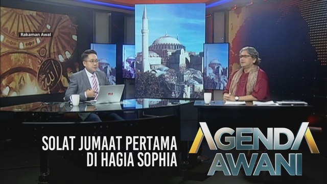 Agenda AWANI: Solat Jumaat pertama di Hagia Sophia