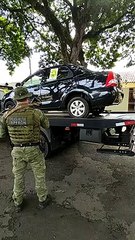 Etios furtado em Porto Alegre é encontrado no Parque Bonfim, em Umuarama