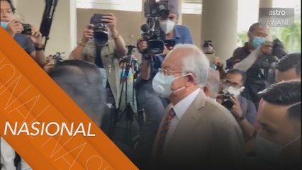 Najib tiba di Mahkamah Tinggi Kuala Lumpur