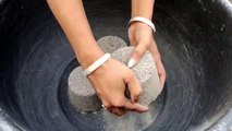 Super Gritty Sand Cement Dry Crumbles Satisfying Cr: AS ASMR