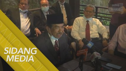 [SIDANG MEDIA]  "Saya punya majoriti mudah untuk bentuk kerajaan Sabah" - Tan Sri Musa Aman