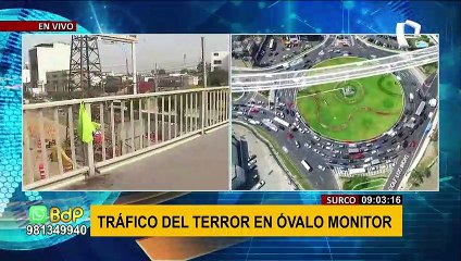 Surco: Tráfico de terror en el ovalo Monitor por obra de Bypass