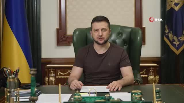 Ukrayna Devlet Başkanı Zelenskiy'den, Rus anne ve babalarına çağrıZelenskiy: Ukrayna her zaman barışçıl bir çözüm aradı