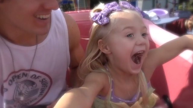 FACING GIANT ROLLER COASTER FOR FIRST TIME!!!