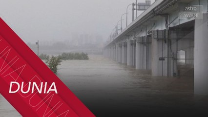 Korea Selatan tutup lebuh raya, keluarkan amaran banjir