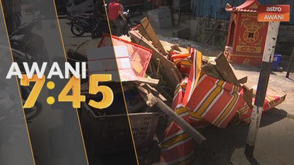 Kedai milik warga asing diroboh, kedai judi tidak beroperasi