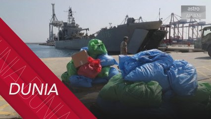Cyprus sumbang 70 tan makanan, ubatan dalam misi bantuan ke Lubnan