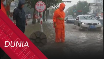 China terus dilanda hujan lebat, jejaskan jaringan jalan raya