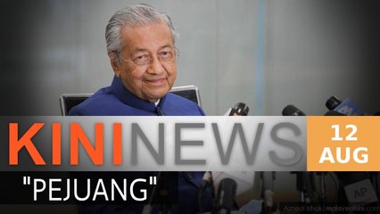 #KiniNews: Pejuang - Dr M reveals name of new party