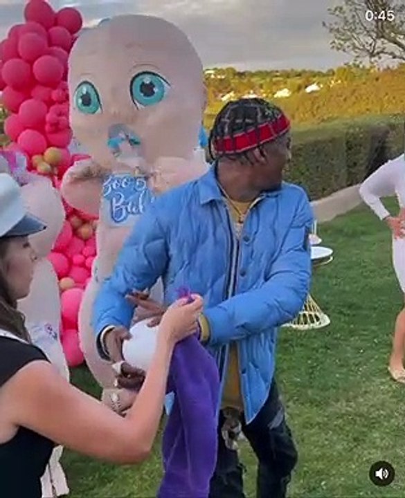 Soulja Boy announces he is expecting a baby boy at gender reveal party