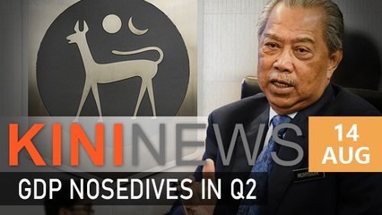 #KiniNews: Malaysia's GDP falls 17.1% in Q2, worst since 1998