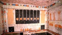 شاهد: اكتشاف خمسة مقابر مصرية قديمة بسقارة