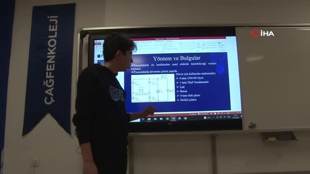 Eskişehirli öğrenciden 'Kendi enerjisini üreten elektrikli sandalye' projesi