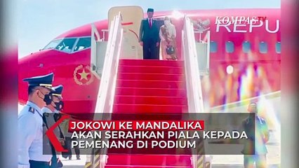 Jokowi ke Mandalika akan Serahkan Piala Kepada Pemenang MotoGP di Podium