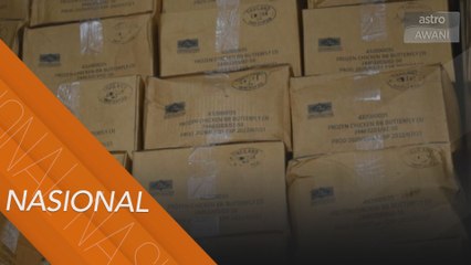 MAQIS rampas ayam sejuk beku diseludup bernilai RM170,000