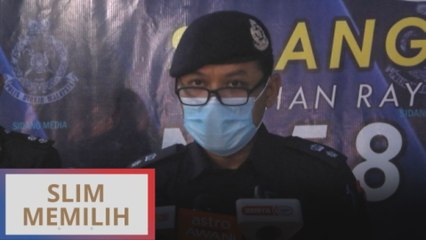 Slim Memilih: 60 anggota polis bertugas pengundian awal