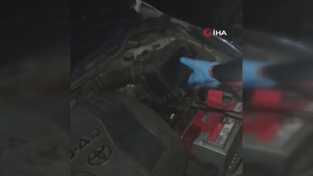 İstanbul’da polisi şaşırtan uyuşturucu zulası: Çakarlı aracın hava filtresinden esrar çıktı