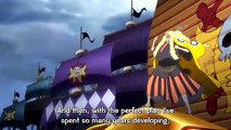 One Piece-Great battle of Edd war- Shiki Gold Lion VS Roger Pirates King